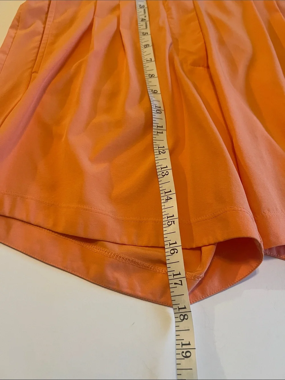 Nike Flex Ace Laser Orange Pleated Golf Shorts 10 M CI9833-871 TennisCore Preppy